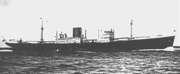 25 September 1940 worldwartwo.filminspector.com Gerrman freighter Weser