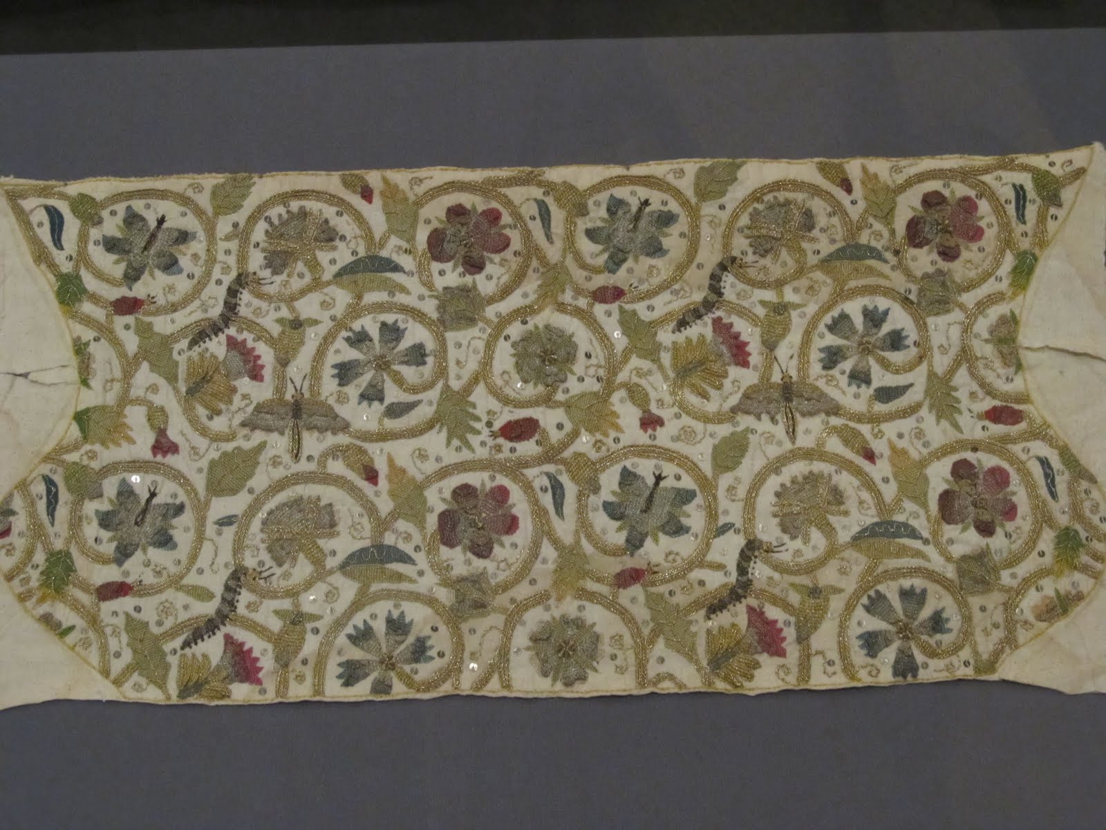 Baroque embellishments threaded adornment four centuries of english