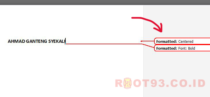 Menghilangkan Formatted Yang Muncul Setiap Kali Melakukan Perubahan Di Ms Word Root93 Co Id Computer Networking Web Programming