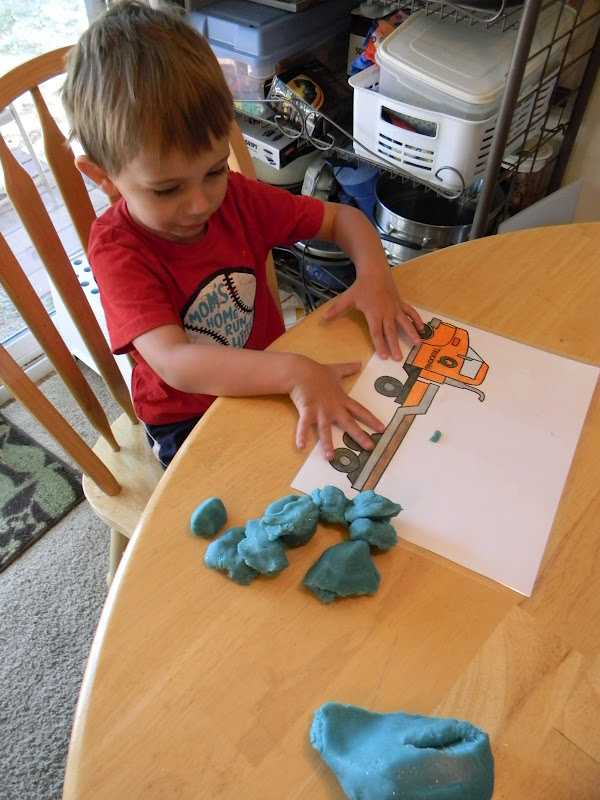 Teach Love Grow: Printable Transportation Games and Playdough Mats