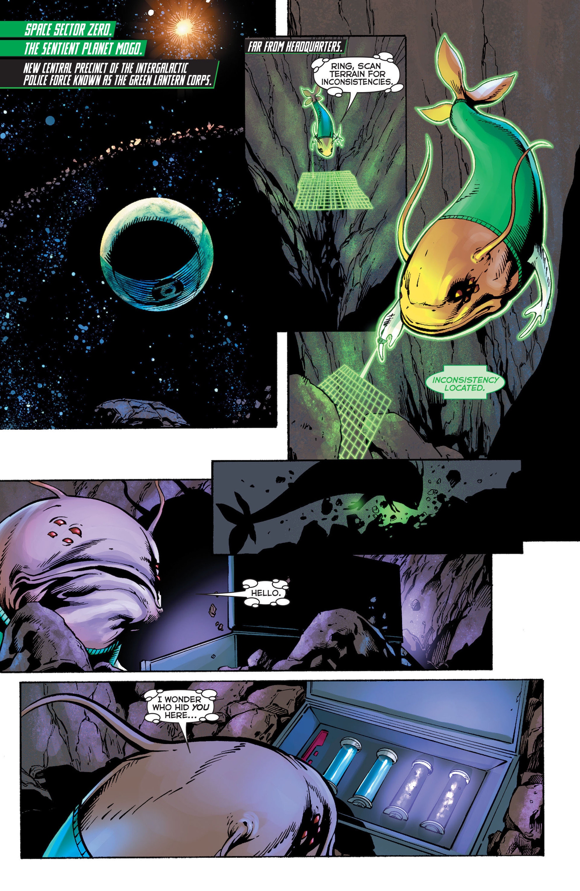 Read online Green Lantern (2011) comic -  Issue #29 - 2