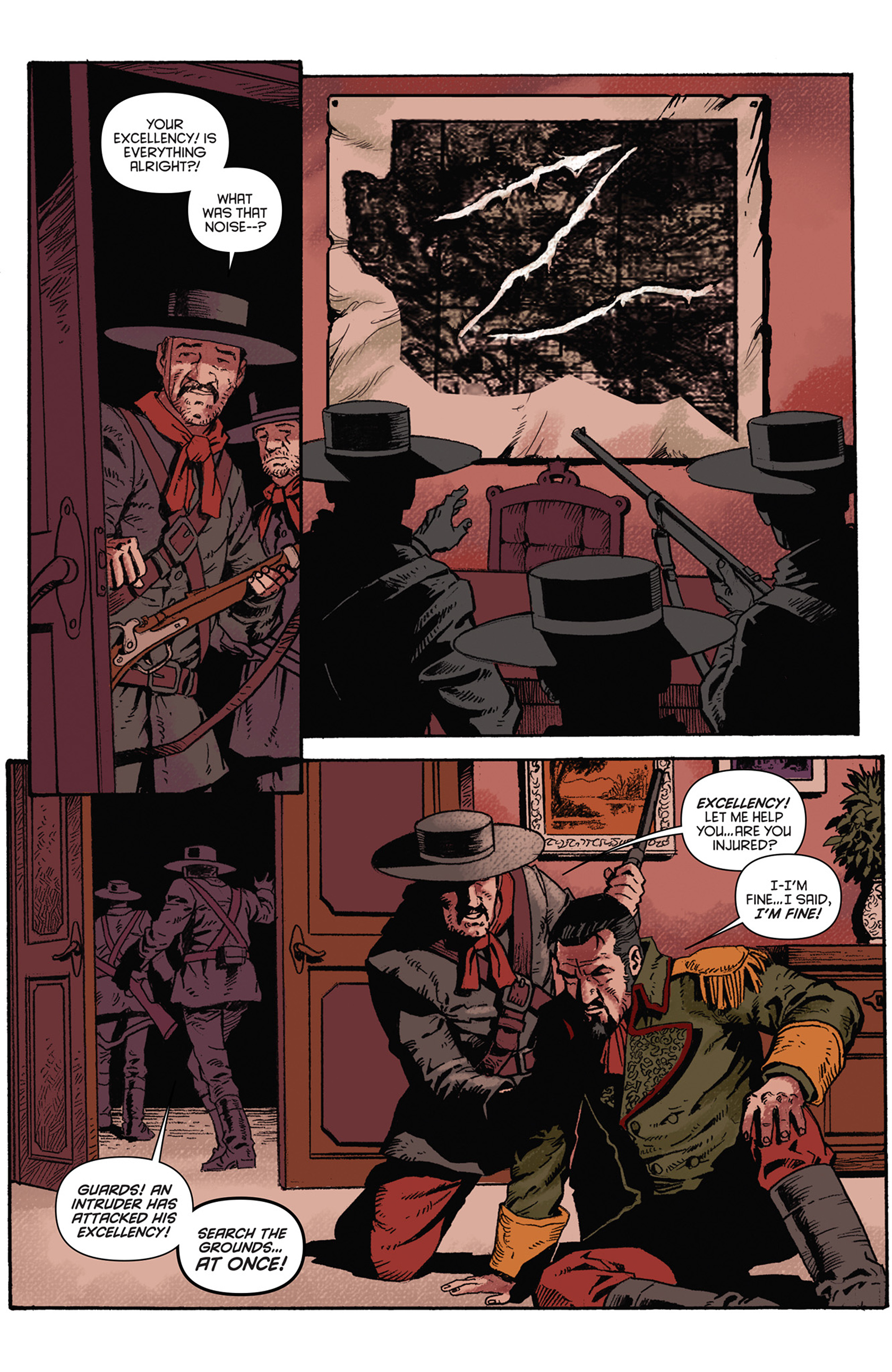 Read online Django/Zorro comic -  Issue #6 - 10