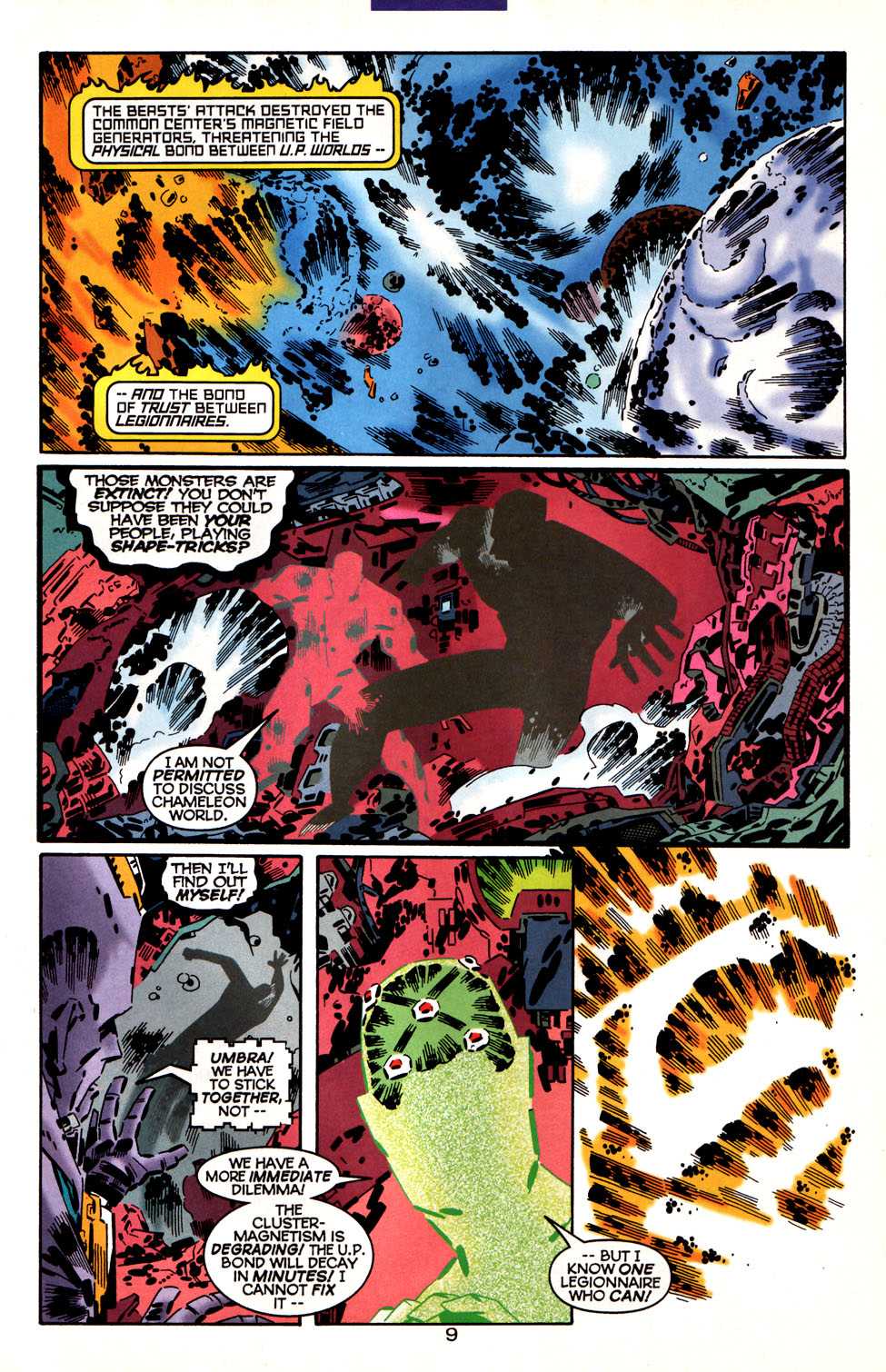 Legion of Super-Heroes (1989) 1000000 Page 10