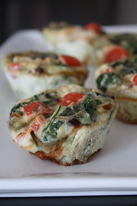 Universal Eater Spinach & Onion Egg Muffins