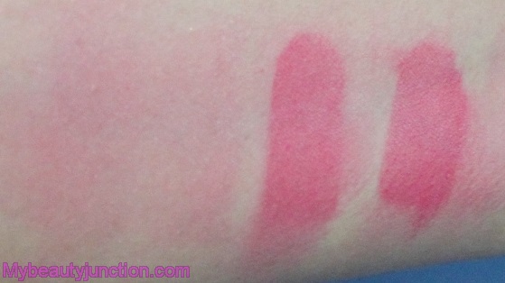 YSL Rouge Volupte Shine Pink Devotion lipstick swatches, review, photos