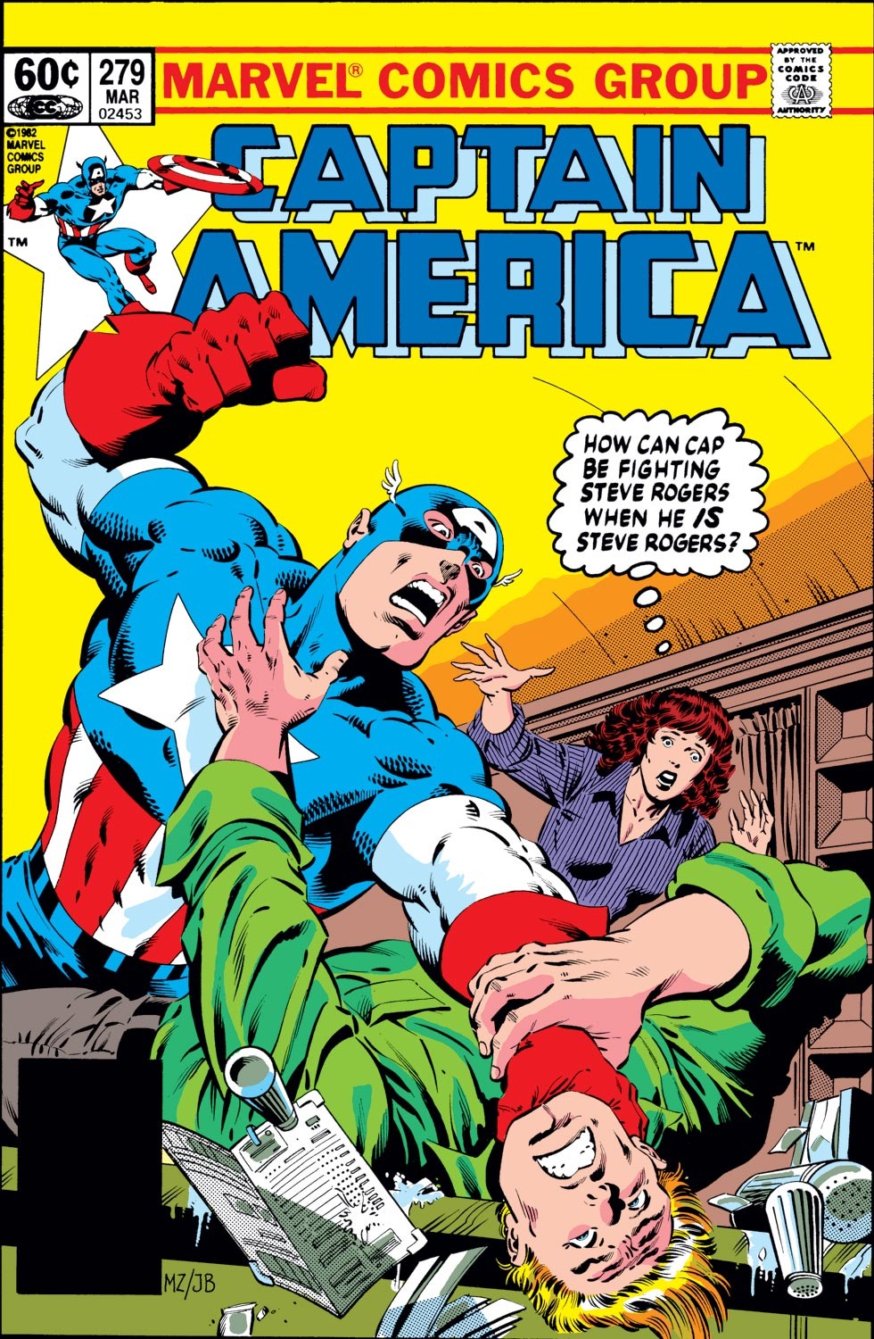 Read online Captain America (1968) comic -  Issue #279 - 1