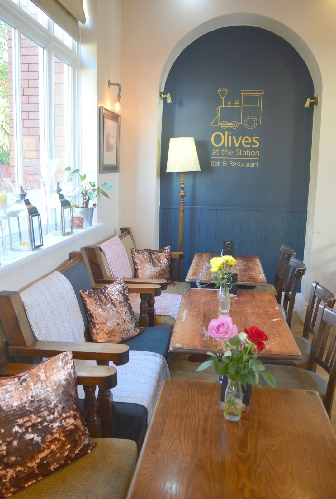 Breakfast at Olives at The Station, Whitley Bay New Girl in Toon