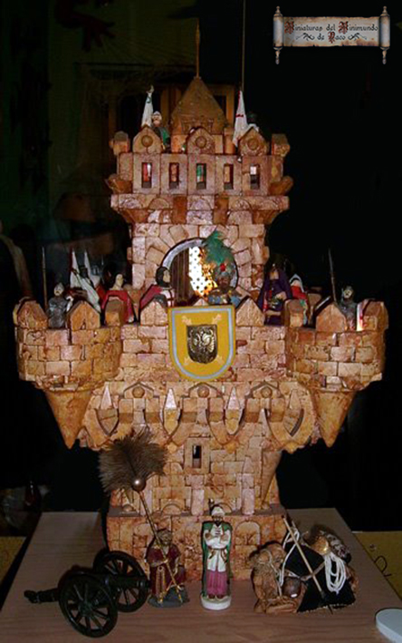 Miniaturas del Minimundo de Paco: Castillo Medieval