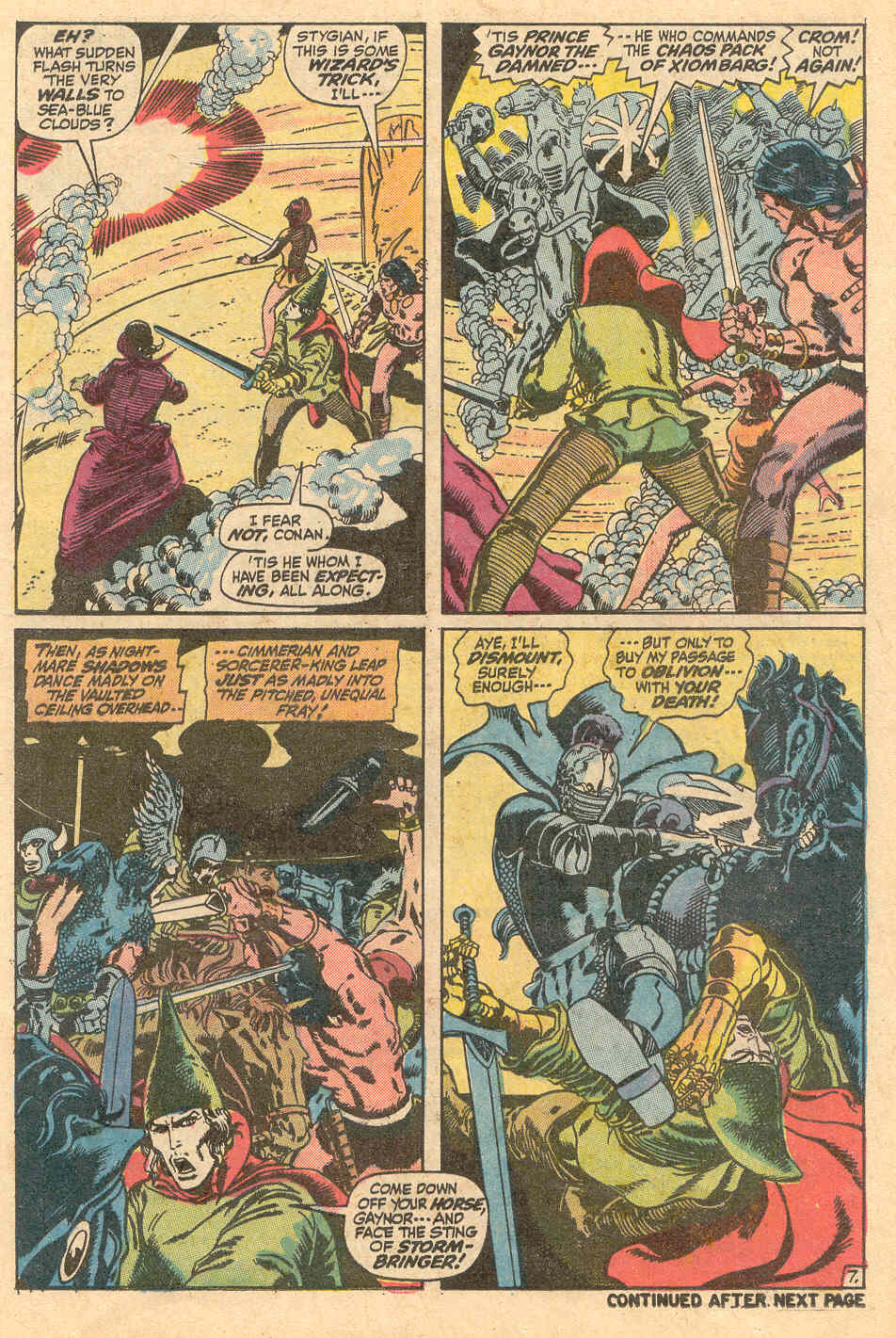 Read online Conan the Barbarian (1970) comic -  Issue #15 - 8