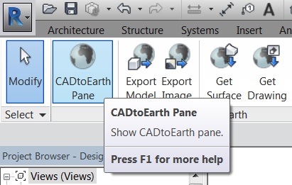 buildings to google earth kmz revit