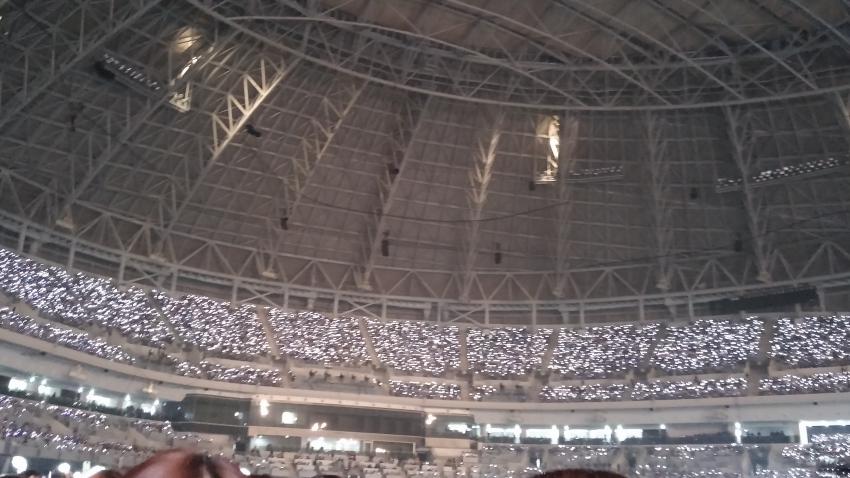 불이꺼진 고척돔 모습 | 인스티즈