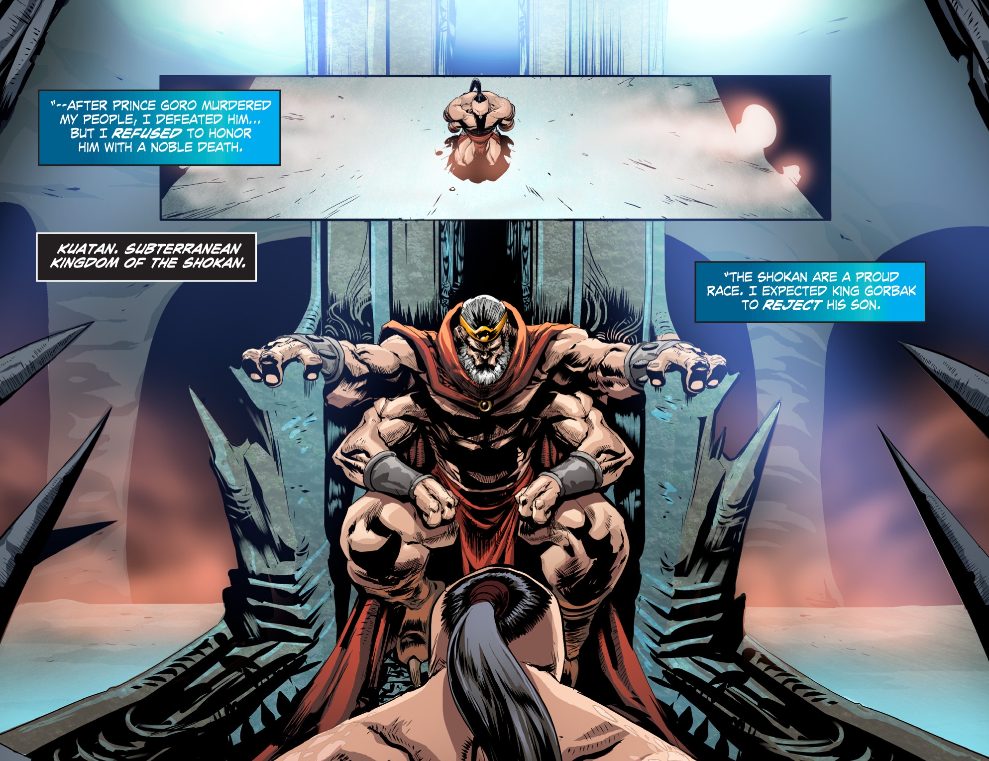 Read online Mortal Kombat X [I] comic -  Issue #13 - 10