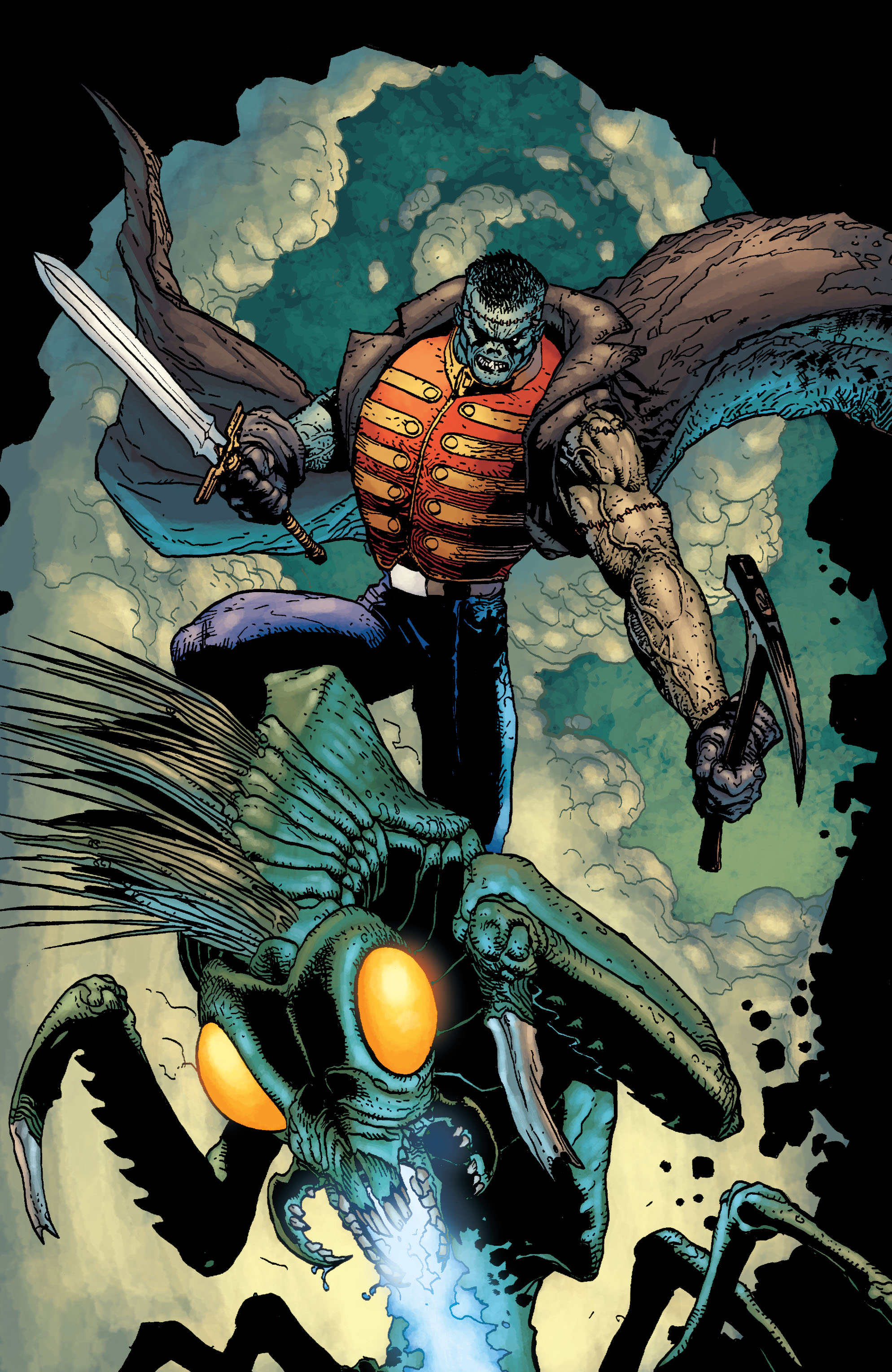 Read online Seven Soldiers: Frankenstein comic -  Issue #2 - 13