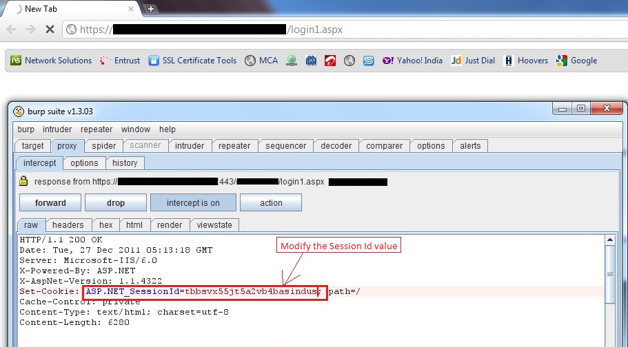 PWN OR DIE Session Fixation Vulnerability on a Leading Bank's website