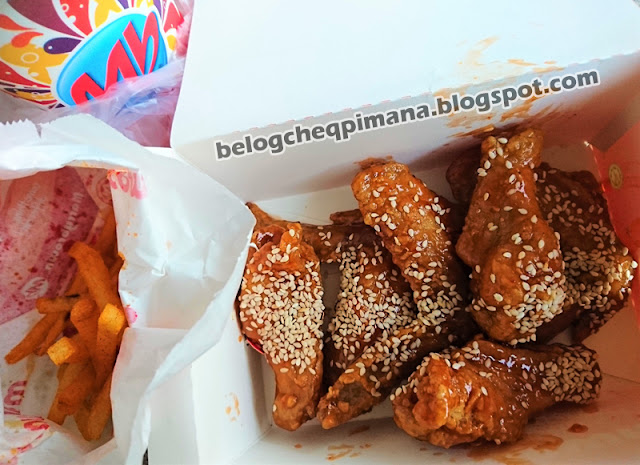 Cheq Pi Mana: Kepak Ayam Goreng Korea versi Marrybrown