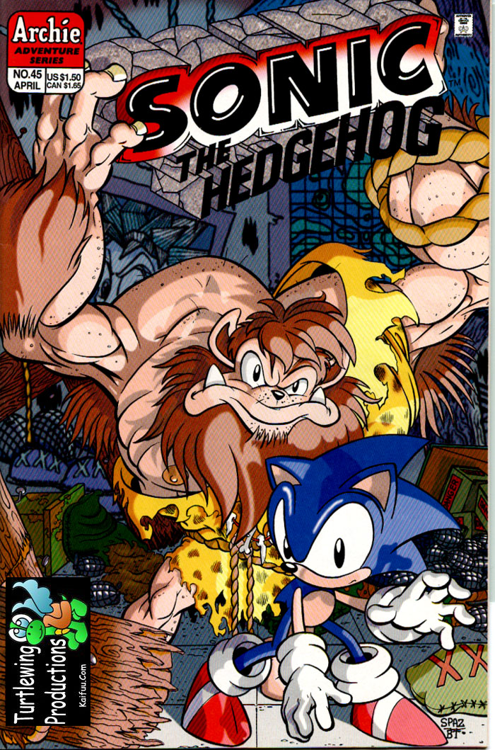 Read online Sonic The Hedgehog comic -  Issue #45 - 1