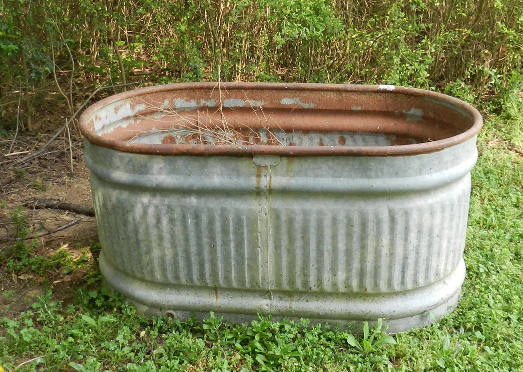 Tea's Hope Chest~~: Recycled, Old Water Trough~