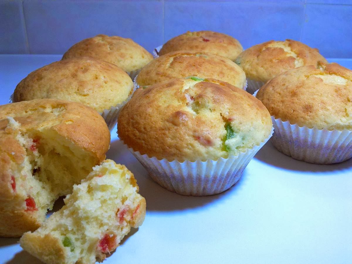 Les délices de Nakhil Muffins au fruits confits
