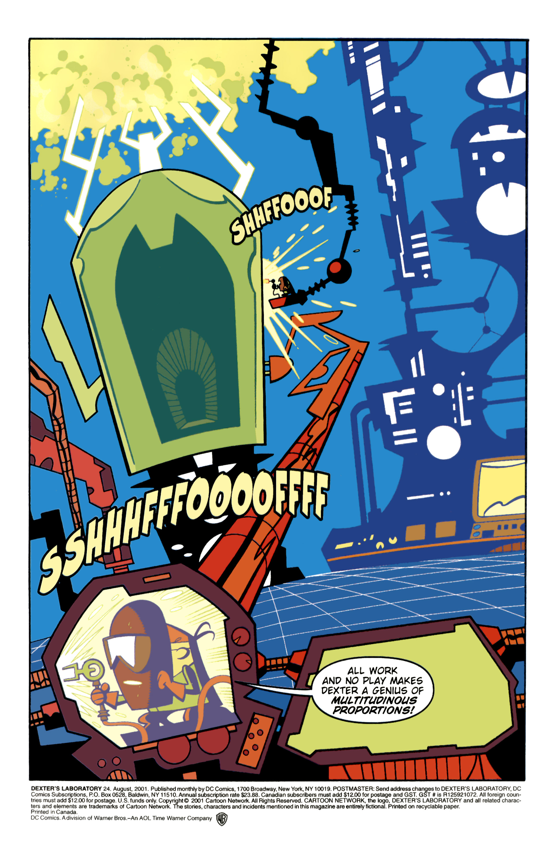 Read online Dexter's Laboratory comic -  Issue #24 - 2