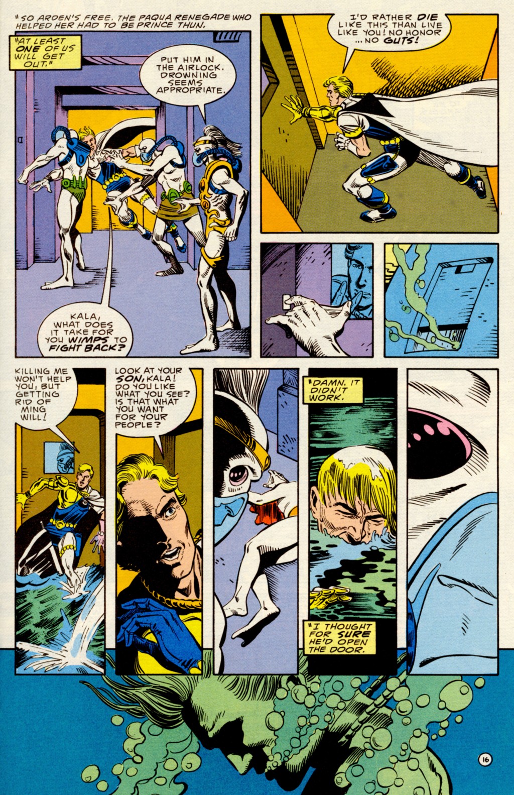 Read online Flash Gordon (1988) comic -  Issue #3 - 16