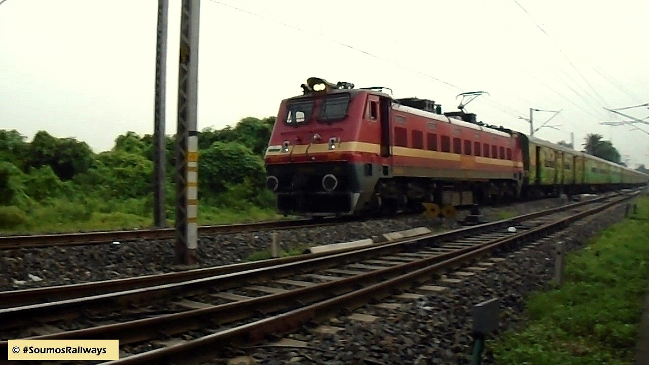 Soumo's Railways: Guest From Central Railway: BSL Bhusawal WAP4 Visits ...