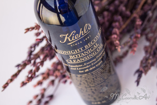 Midnight Recovery Concentrate Botanical Cleansing Oil de Kiehl's, aceite limpiador con aroma a lavanda. 