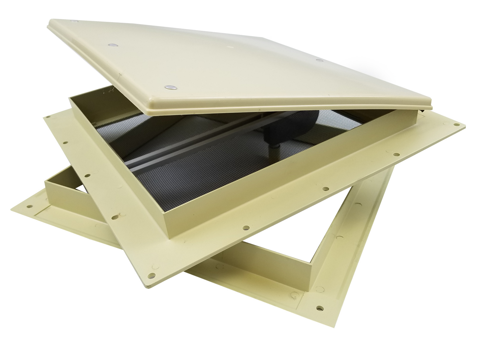 Heng's 9 x 9 inch 18511C1G or 17511C1G RV Roof Vent Installation