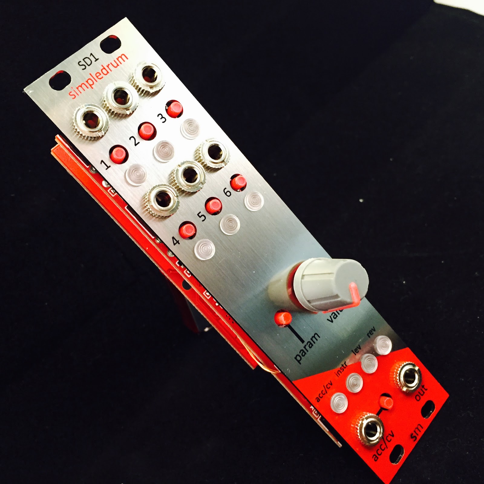 MATRIXSYNTH New Soundmachines SD1simpledrum