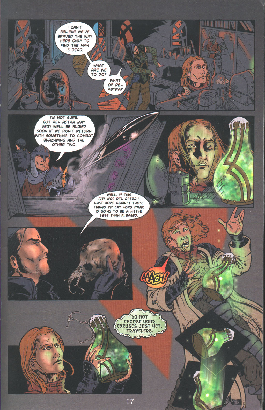 Read online Dungeons And Dragons: In The Shadow Of Dragons comic -  Issue #4 - 17