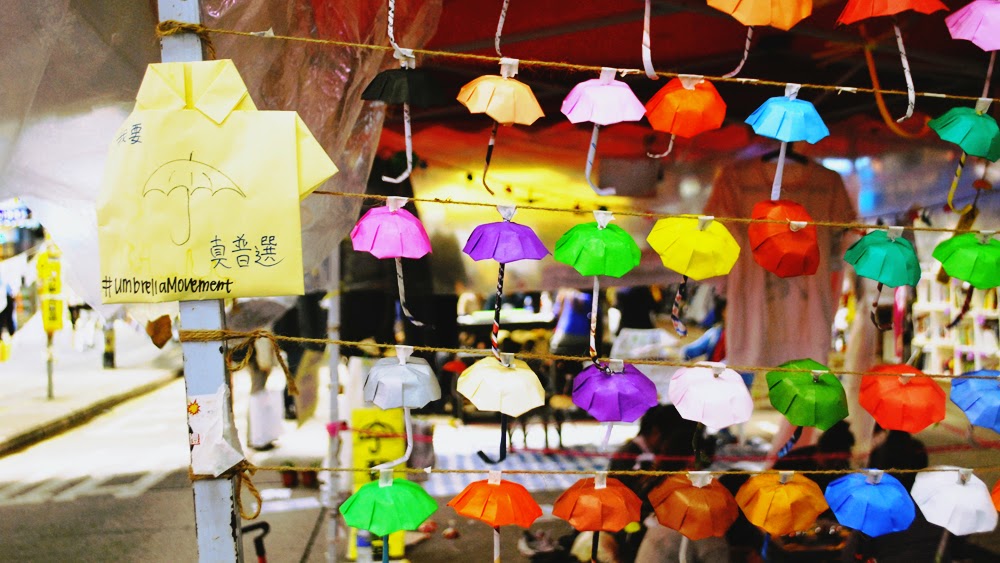 Two months is probably enough time to learn how to make paper umbrellas... and to get tired of making them.