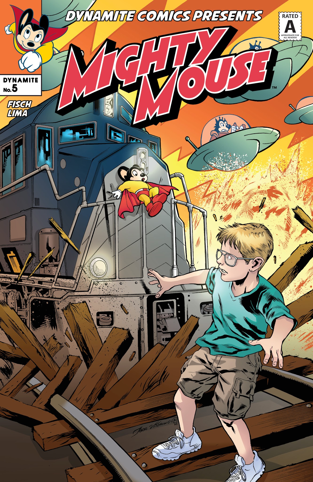 Read online Mighty Mouse (2017) comic -  Issue #5 - 1