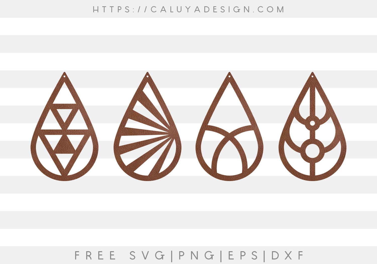 Download Free Svgs For Faux Leather Earrings Yellowimages Mockups