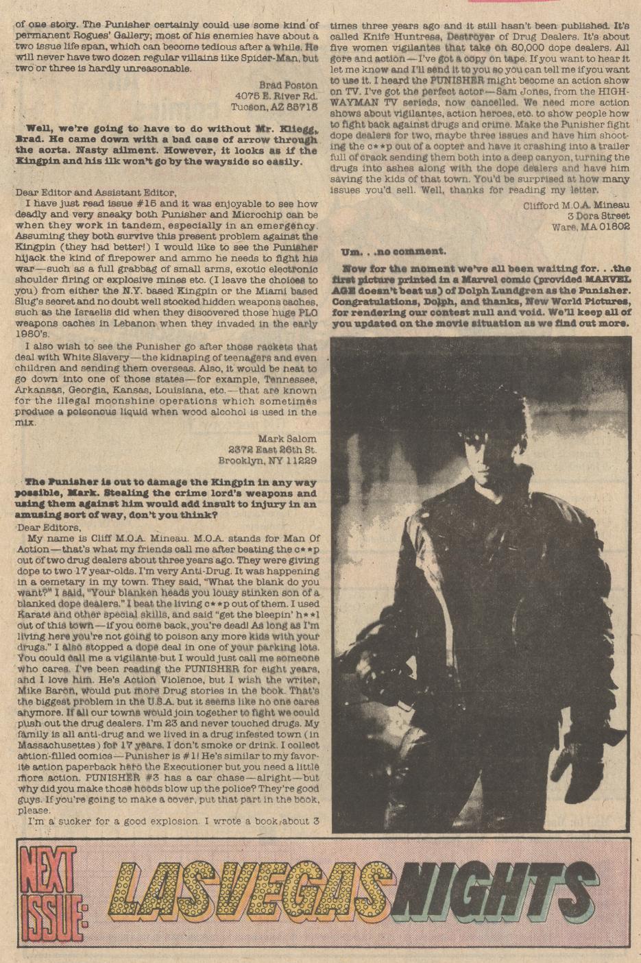 Read online The Punisher (1987) comic - Issue #19 - The Spider - 25