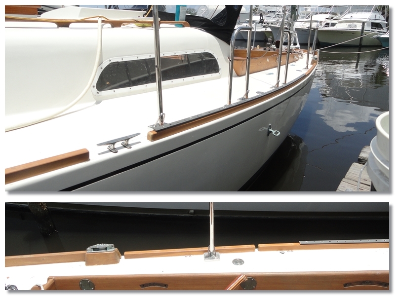 Venture Minimalists Genoa Track, Toe Rails and Lifelines Venture Minimalists Genoa Track, Toe Rails and Lifelines