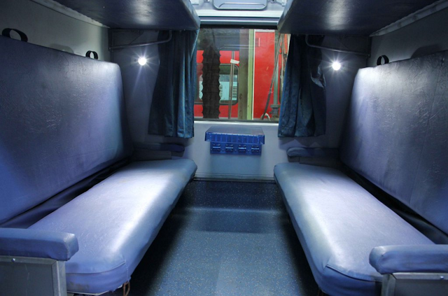 AC Suvidha Express 22840 interior AC Suvidha Express 22840 interior
