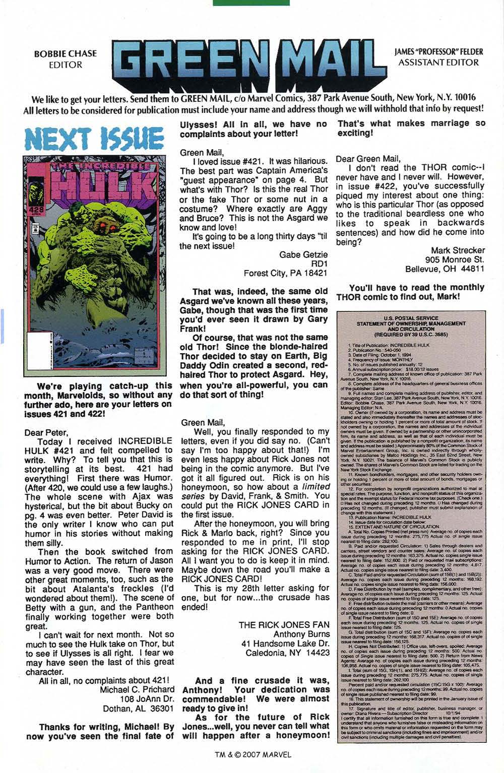 Read online The Incredible Hulk (1968) comic -  Issue #427 - 33