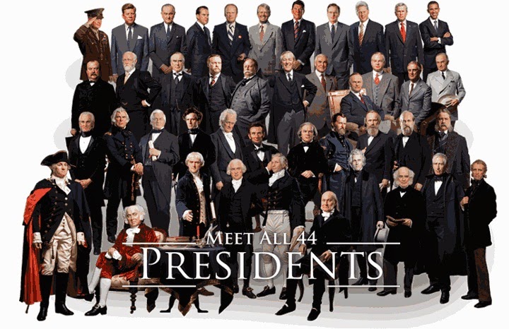 PRESIDENTS OF THE U.S.A.