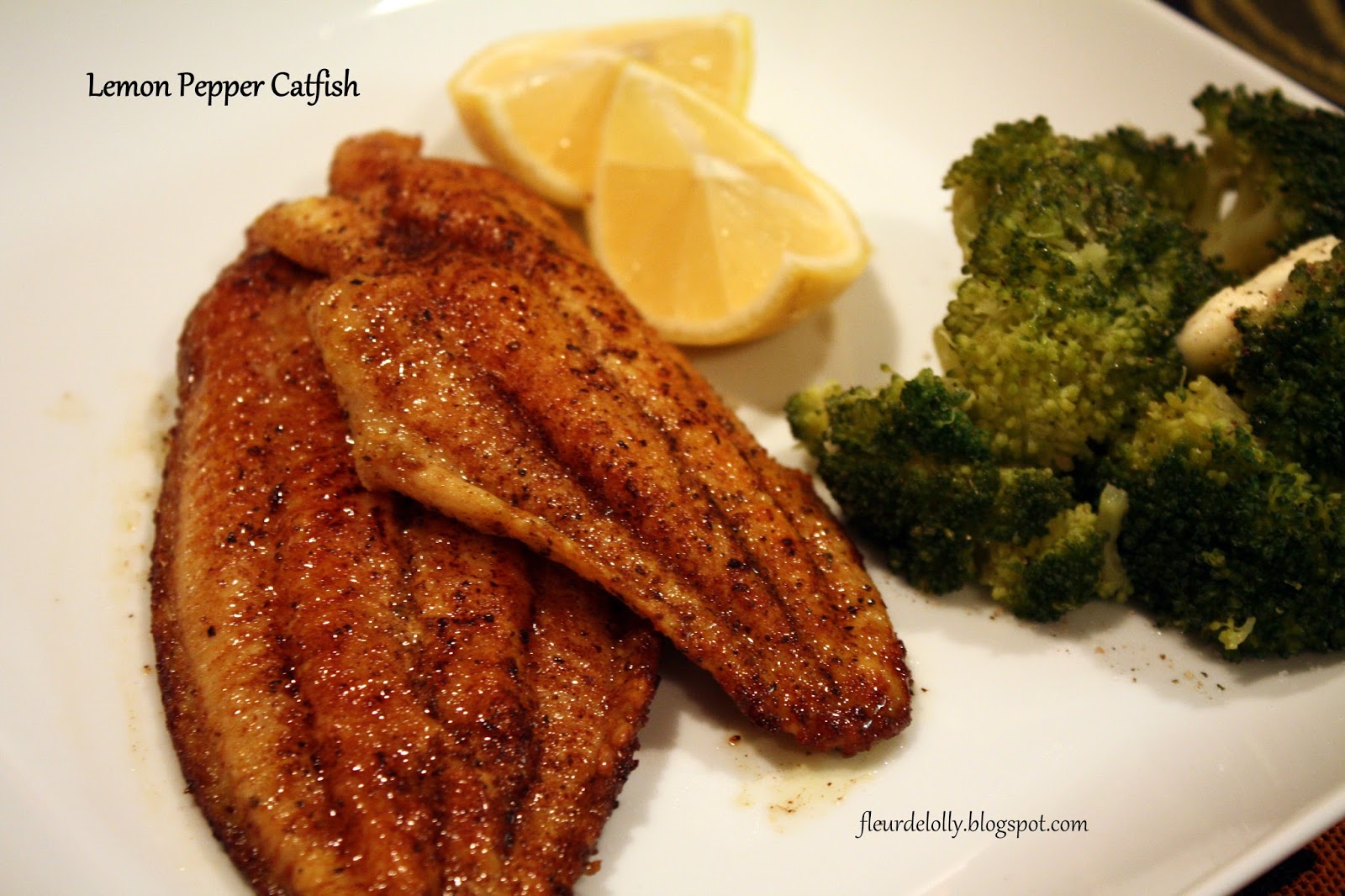 Fleur de Lolly Lemon Pepper Catfish