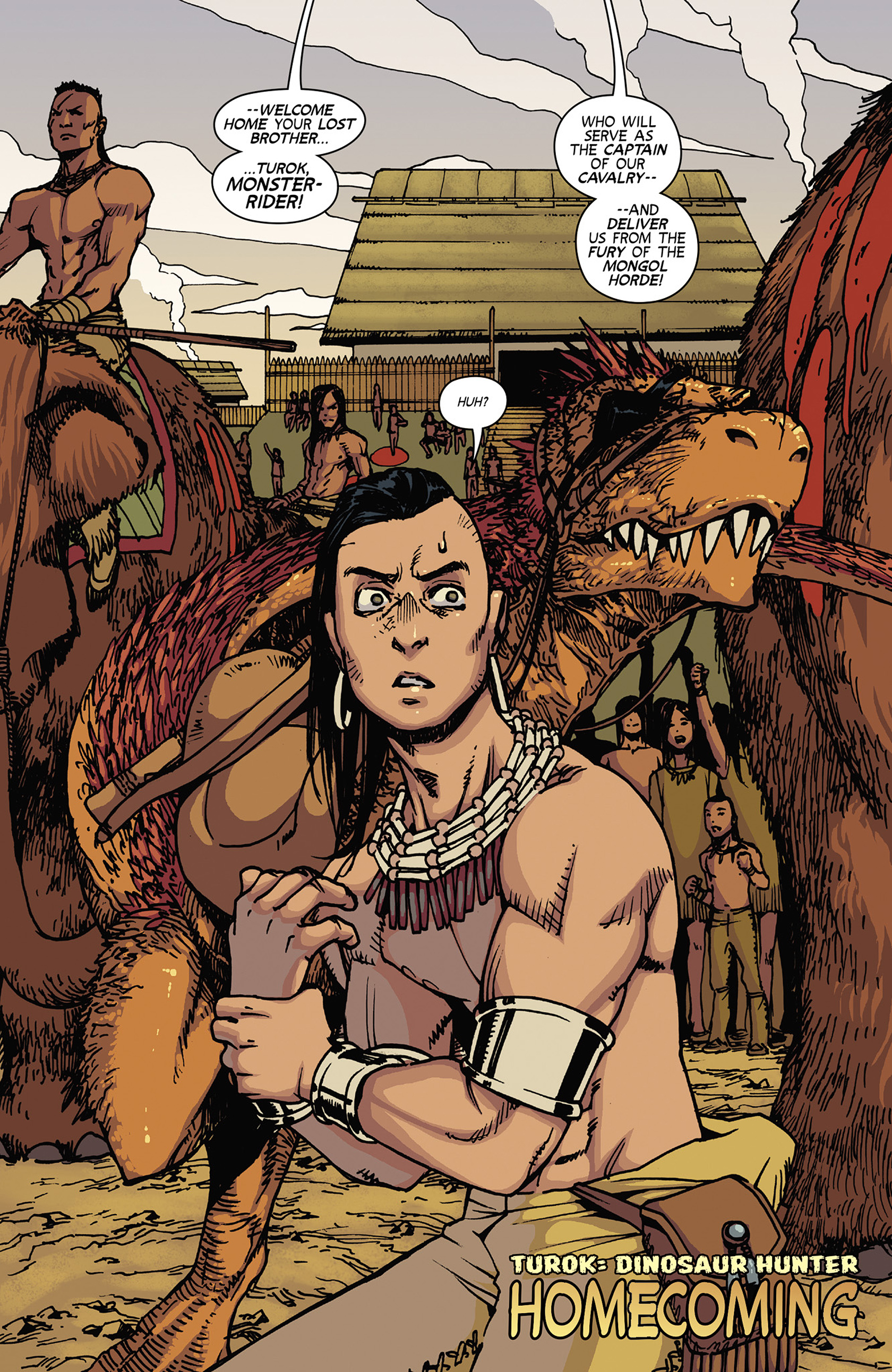 Read online Turok: Dinosaur Hunter (2014) comic -  Issue #6 - 8