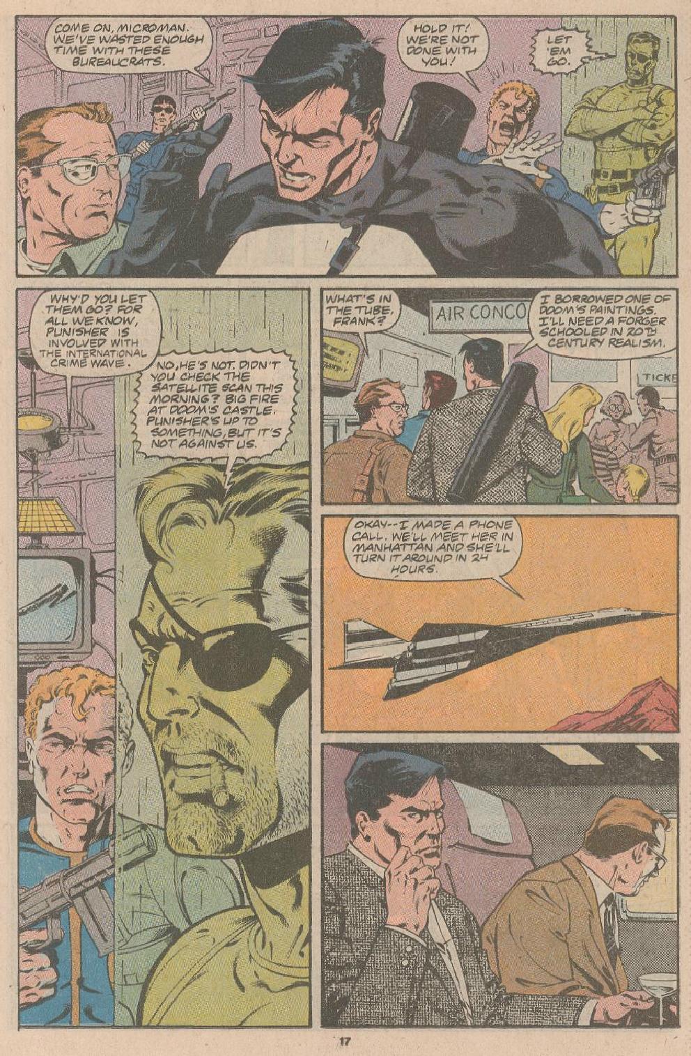 Read online The Punisher (1987) comic -  Issue #29 - AoV - Too many Dooms - 14