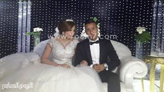 بالصور احتفال حازم امام بحفل زفافه مع نجوم الرياضه