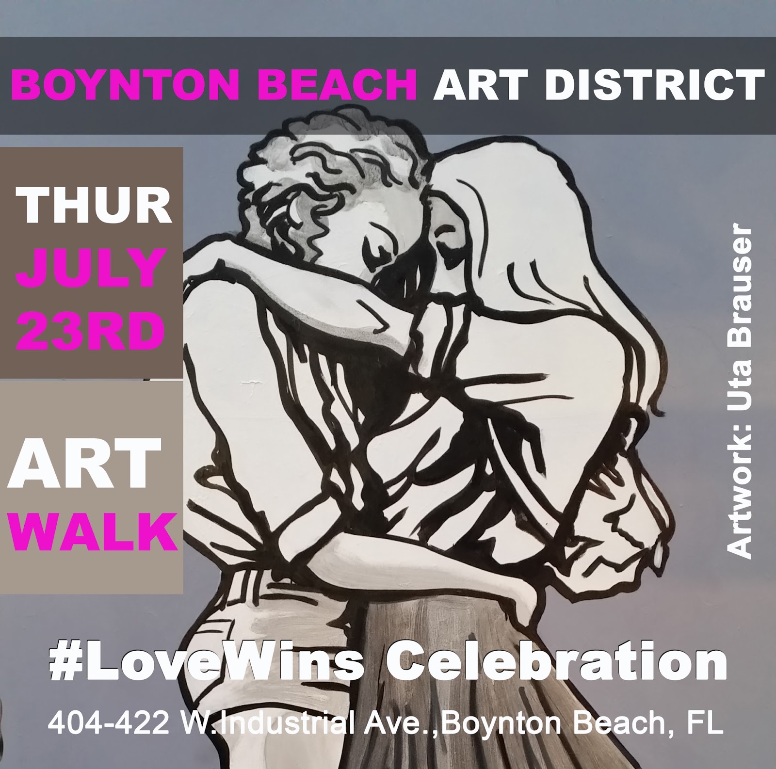 ActivistArtistA July Art Walk in Boynton Beach Celebrates SCOTUS