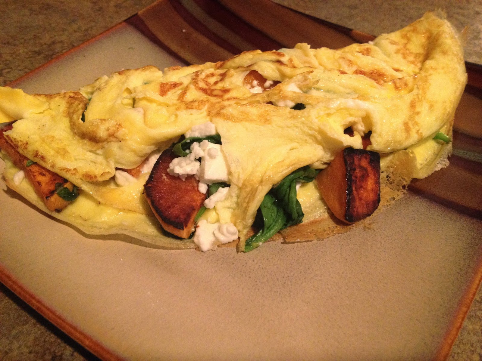 Eat Run Create Omelettes... for dinner!!