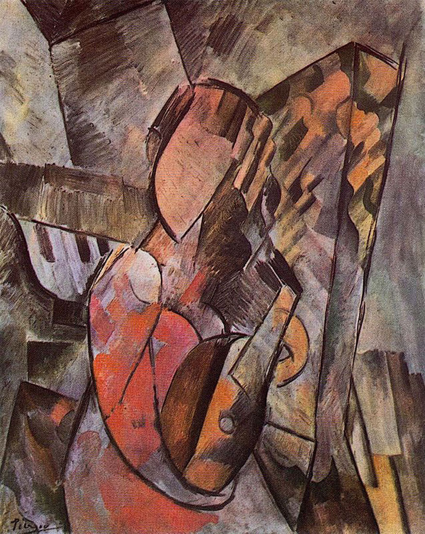 MI PINACOTECA PABLO PICASSO III1909 1911.Cubismo Analítico MI PINACOTECA PABLO PICASSO III1909 1911.Cubismo Analítico