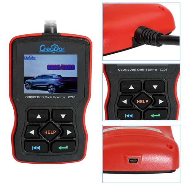 OBDexpress.co.uk Creator C200 OBDII/EOBD Code Reader Specially For