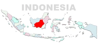 image: Central Kalimantan Map