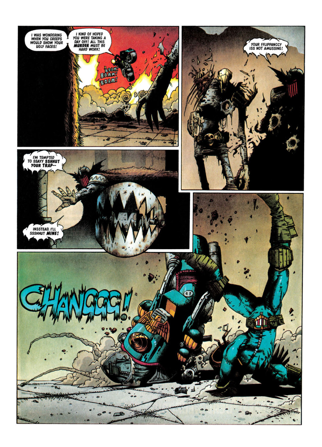 Read online Judge Dredd: The Complete Case Files comic -  Issue # TPB 25 - 142