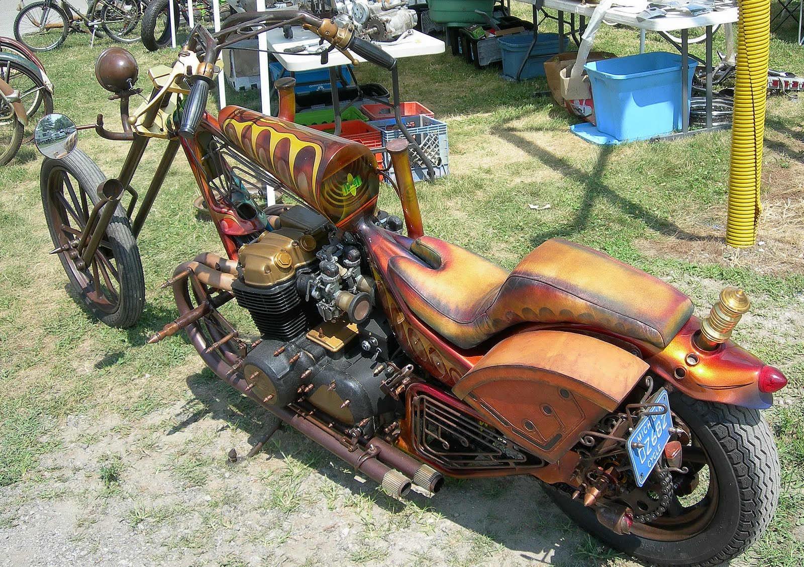 Why? Trash reCYCLErs: Ron Finch Honda Chopper Wauseon 2010