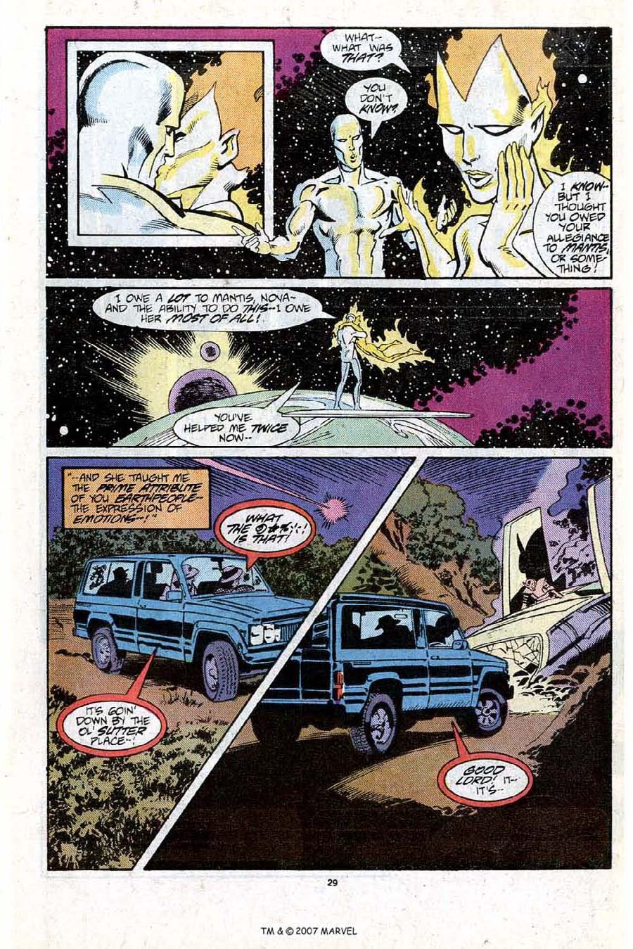 Read online Silver Surfer (1987) comic -  Issue #14 - 31