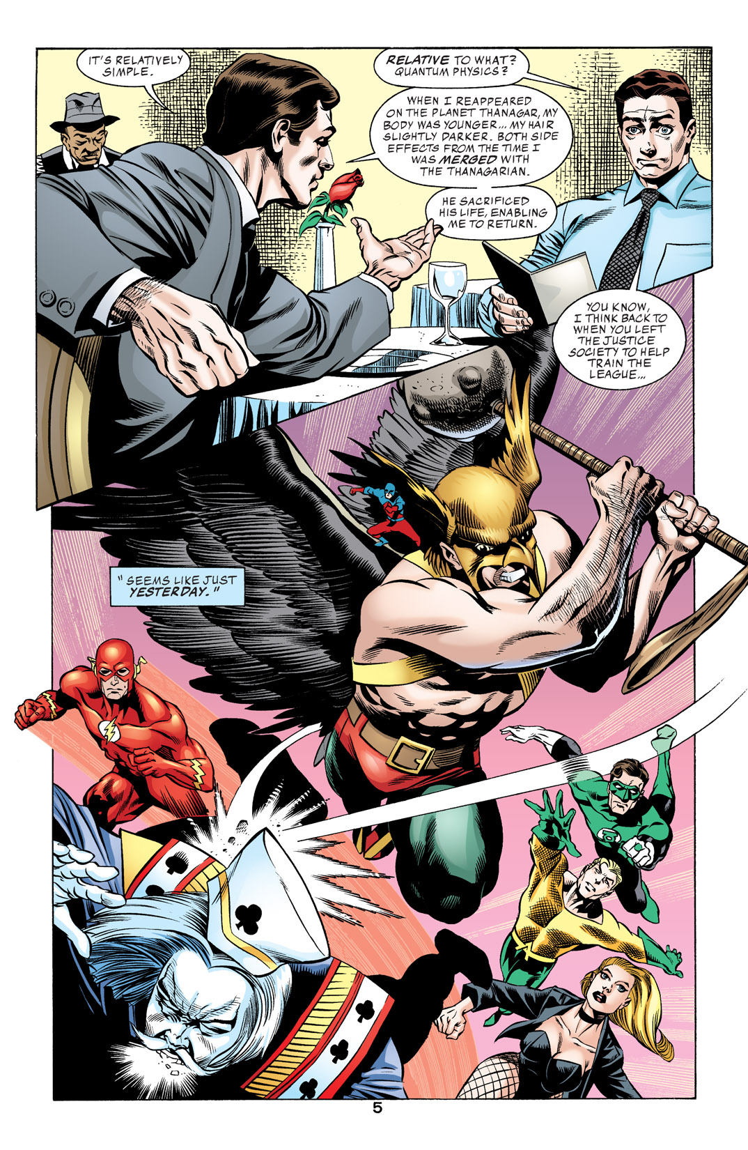 Hawkman (2002) Issue #8 #8 - English 6